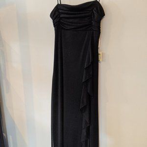 Brand new black strapless dress
